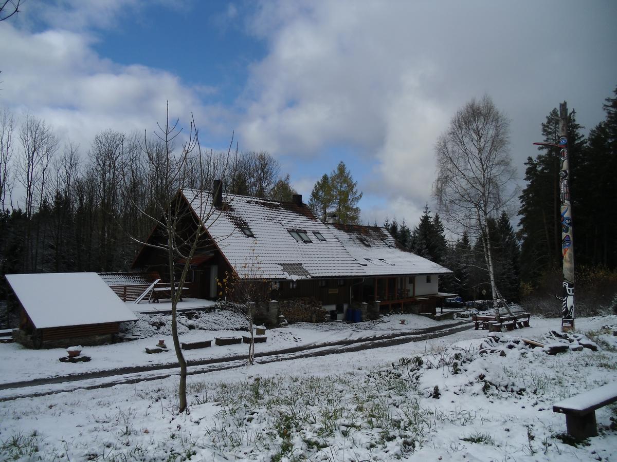 Penzion Na Habesi Kasperske Hory Buitenkant foto